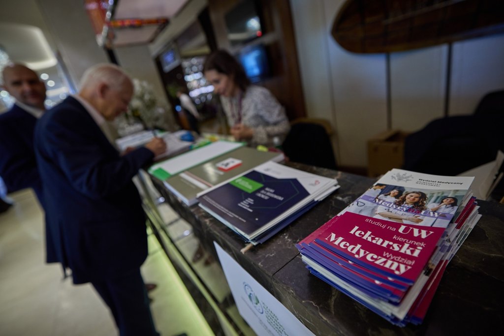VI Zjazd Naukowy Polskiego Towarzystwa Biologii Medycznej „Biologia – Medycyna – Terapia”, 19-21.09.2024 r. Fot. Krystian Szczęsny/UW.