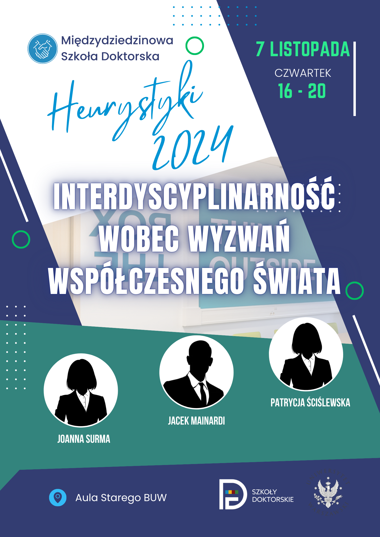 „Heurystyki”, 07.11.2024. Źródło: UW