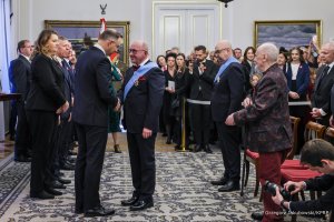 Uroczystość wręczenia odznaczeń państwowych, 11.11.2024 r. Źródło: G. Jakubowski/KPRP.