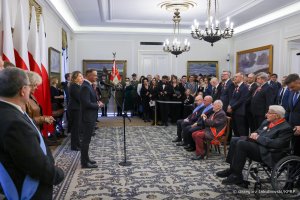 Uroczystość wręczenia odznaczeń państwowych, 11.11.2024 r. Źródło: G. Jakubowski/KPRP.