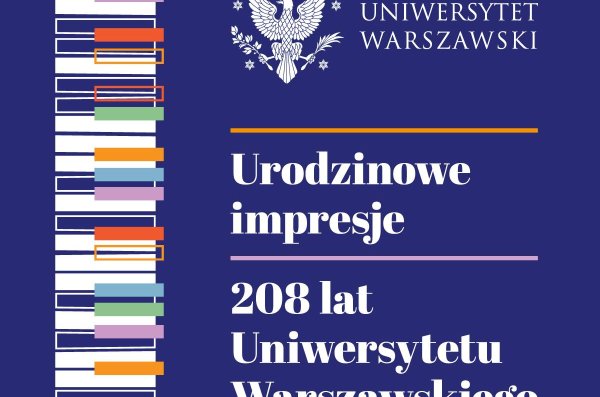 Koncert urodzinowy UW. Źródło: Biuro Promocji UW.