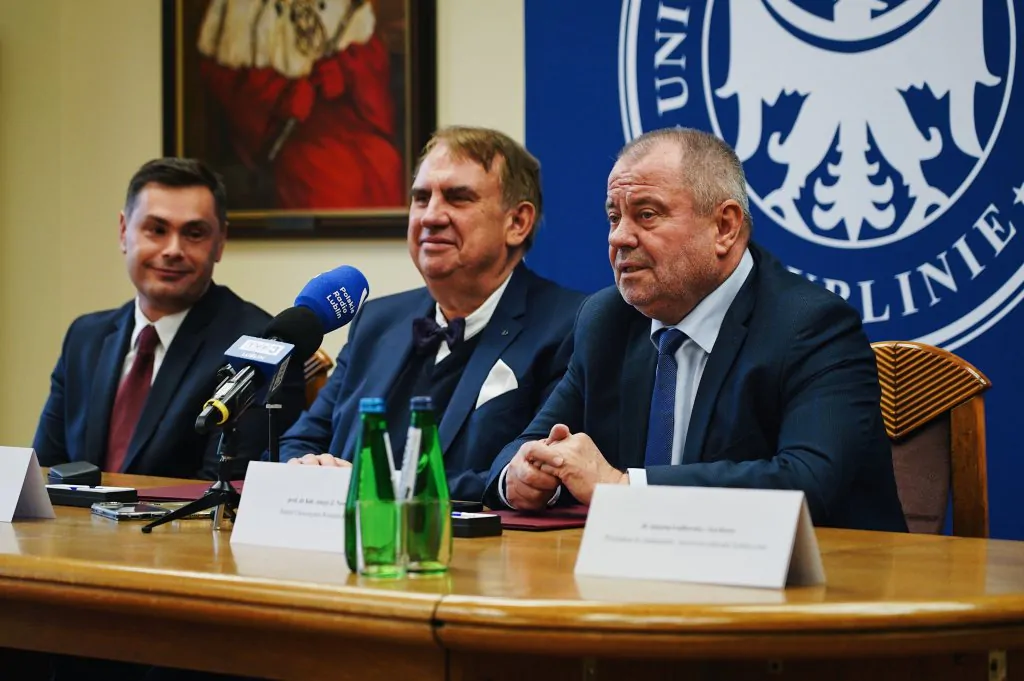Podpisanie listu intencyjnego o współpracy badawczo-dydaktycznej w zakresie nauk medycznych i nauk o zdrowiu, 20.12.2024 r. Źródło: Uniwersytet Medyczny w Lublinie