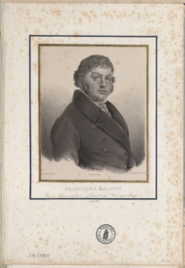 Franciszek Brandt (1777–1837) Fizyk miasta Warszawy od 1806 r., a także dyrektor Instytutu szczepienia ospy ochronnej, jeden z organizatorów i profesorów Szkoły Lekarskiej w Warszawie, gdzie wykładał m.in. anatomię, medycynę i weterynarię. Franciszek Brandt, rys. S. Oleszczyński, po 1836, BN