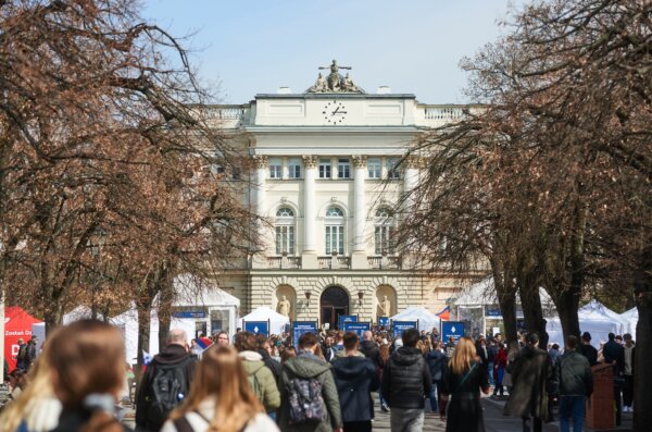 Dzień Otwarty UW, 12.04.2025. Źródło: Biuro Promocji UW