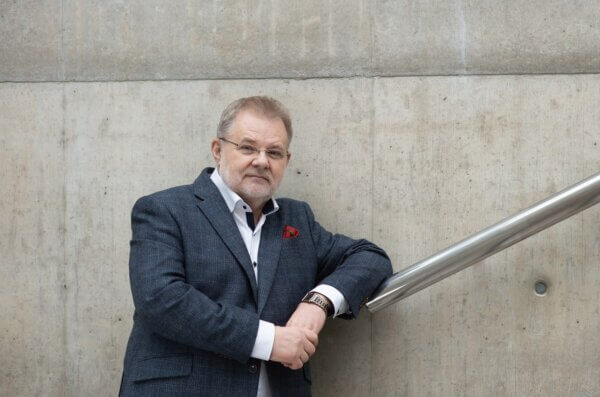 Prof. Zbigniew Izdebski. Fot. M. Kaźmierczak/UW