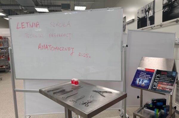 Letnia Szkoły „Zaawansowane Techniki Preparatyki Anatomicznej". Źródło: Wydział Medyczny UW